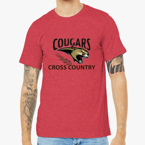 Unisex Warmup Heather CVC Short Sleeve Tee Thumbnail